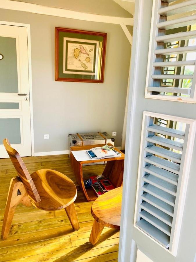 Habitation Baliache - Maison Creole Avec Jardin Privatif, Plage A 200M Deshaies Eksteriør billede