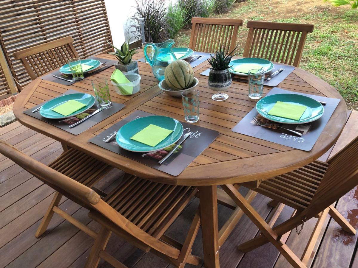 Habitation Baliache - Maison Creole Avec Jardin Privatif, Plage A 200M Deshaies Eksteriør billede