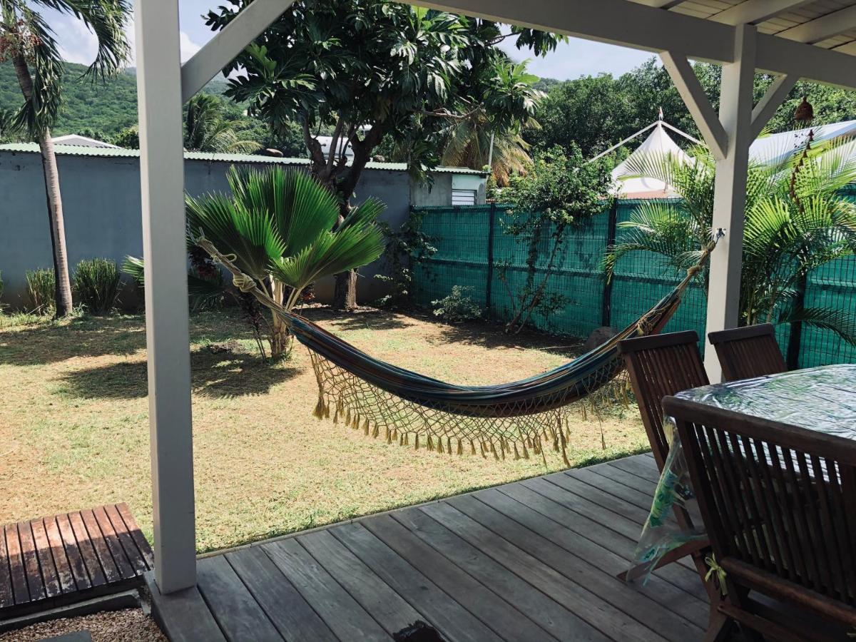 Habitation Baliache - Maison Creole Avec Jardin Privatif, Plage A 200M Deshaies Eksteriør billede